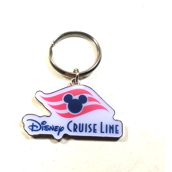 Disney Cruise Line Mickey Mouse Metal. Keychain - Picture 2 of 3